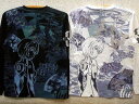 エヴァンゲリオンX 錦コラボ 綾波レイ×華扇柄 和柄長袖Tシャツ【楽ギフ_包装】【楽ギフ_の