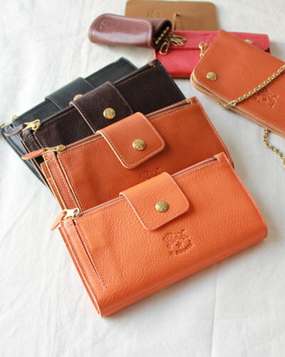 [IL BISONTE] クラッチ長財布