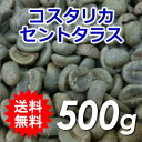 【送料無料】メール便 コーヒー 生豆 コスタリカ セントタラス Q認証 500g(250g×2)【同梱不可】