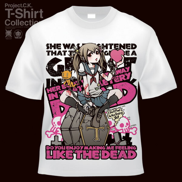 【Project.C.K】【プロジェクトシーケー】【Tシャツ】【キャラクター】【ZOMBIE】　11-pck-0022