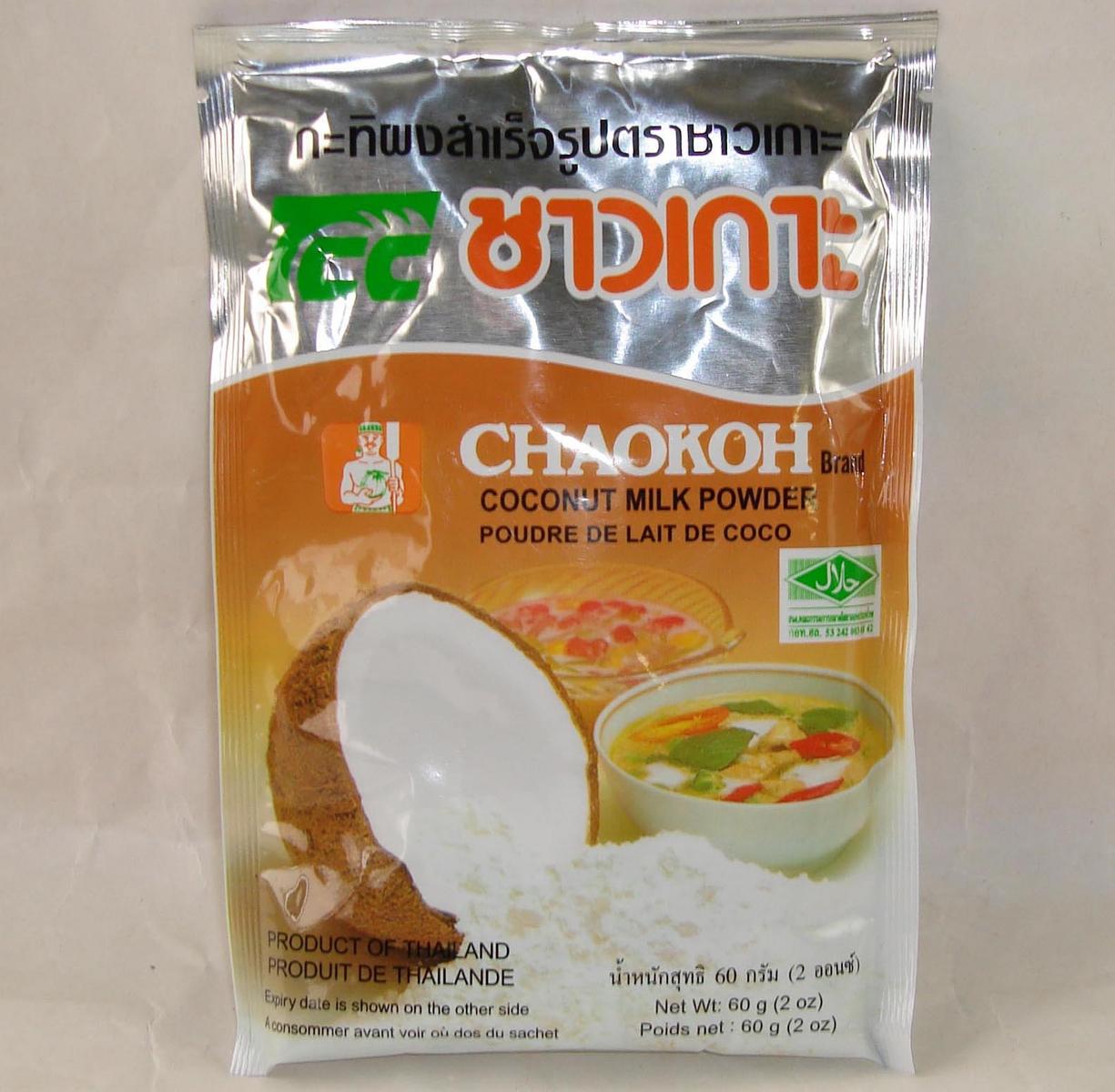 チャオコー ココナッツクリームパウダー60g／袋　タイ料理