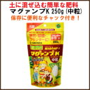 マグァンプK 中粒(250g)【N‐P‐K】6-40-6(15Mg)花・球根の植えつけにプランター・花壇などガーデニングに