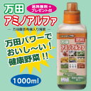 有機入り液肥 プレゼント付き!万田アミノアルファ(
