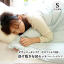 フローリング用 ダウンエッセンス2枚掛け布団・ホロフィル3層...