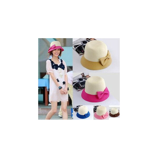 送料無料　つば広ハット/麦わら帽子/パナマ帽　メンズレディース　可愛い　UV対策　m102…...:takayama-shop:10000362