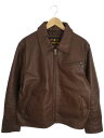 【ZAWAKITA】【アウター】ザワキタ『レザージャケット size3L』メンズ 革ジャン 1週間保証【中古】b03f/h16B