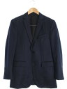 【BURBERRY BLACK LABEL】【ベスト付】【上下セット】バーバリーブラックレーベル『3ピーススーツ size36R』メンズ セットアップ 1週間保証【中古】b01f/h03AB