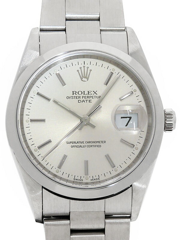 【ROLEX】ロレックス『オイスターパーペチュアルデイト』15200 K番’01年頃製 メンズ 自動巻き b02w/h03B