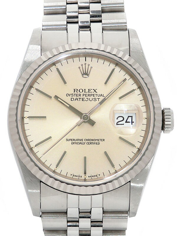【ROLEX】ロレックス『デイトジャスト』16234 S番’93年頃製 メンズ 自動巻き b05w/h22B