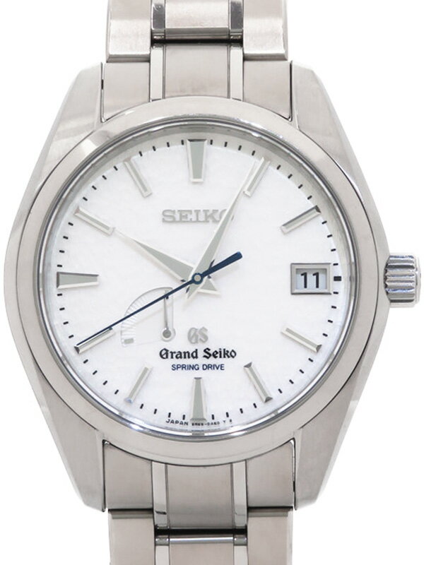 【SEIKO】【裏スケ】セイコー『グランドセイコー』SBGA011 9R650AE0 47****番 メンズ スプリングドライブ b03w/h11B