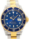 ショッピング 【ROLEX】【OH済】ロレックス『サブマリーナデイト 青サブ』16613LB S番’93年頃製 メンズ 自動巻き 12ヶ月保証【中古】b06w/h17BC