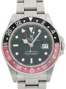 【ROLEX】【OH済】ロレックス『GMTマスター2 赤×黒...