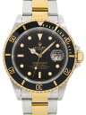 【ROLEX】ロレックス『サブマリーナデイト 黒サブ』166...