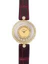 【Chopard】【YGケース】【電池交換・仕上済】 ショパール『ハッピーダイヤモンド』20/3957 レディース クォーツ 6ヶ月保証【中古】