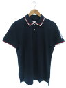 【MONCLER】【グルノーブル】【イタリア製】【トップス】モンクレール『MAGLIA POLO 半袖ポロシャツ sizeL』メンズ 1週間保証【中古】