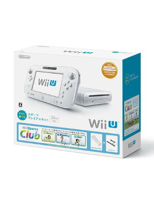 任天堂『WiiU(ウィーユー)すぐに遊べるスポーツプレミアムセット』シロWUP-S-WAFUゲーム機本体【訳あり】【新品】b00e/N