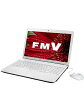 富士通『FMV LIFEBOOK AH53/RWG』FMVA53RWG Windows8.1 白 15.6型HD 750GB Office2013 ノートPC【...