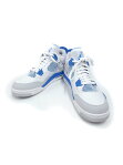 ナイキ『AIR JORDAN4 ホワイト×ブルー』308497-105 メンズ 1週間保証b02b/h04SA