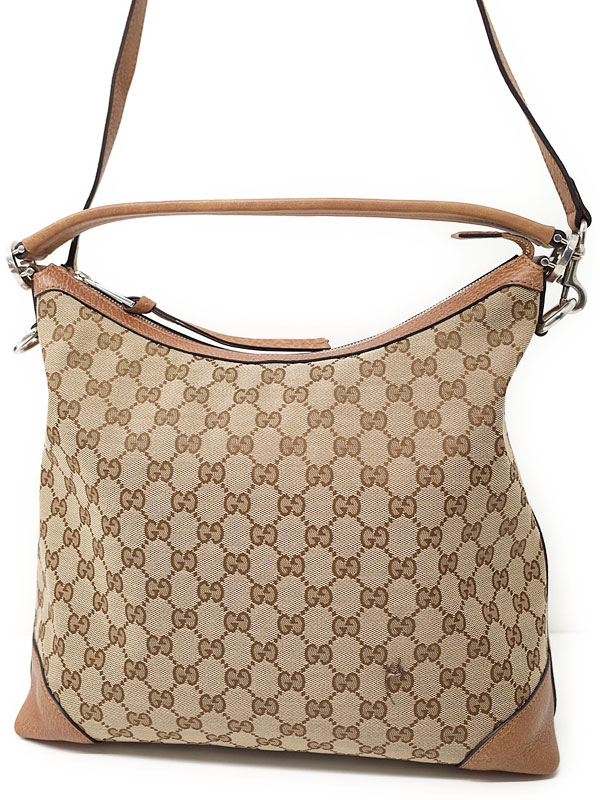Used[SA] Women Bag/Purse GUCCI Miss GG hobo bag 326514 H1O | eBay
