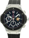 【HUBLOT】【裏スケ】【メーカーベルト交換済】ウブロ『ビッグバン』341.SB.131.RX メンズ 自動巻き 6ヶ月保証【中古】b03w/h00AB