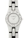 【BAUME&MERCIER】【OH・電池交換済】ボームアンドメルシェ『リネア 12Pダイヤ』MOA08135 レディース クォーツ 1ヶ月保証【中古】b01w/h12A