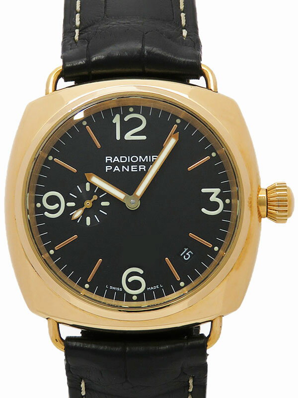 【PANERAI】【裏スケ】【PGケース】パネライ『ラジオミール 40mm』PAM00103 E番’02年製 メンズ 自動巻き b03w/h15AB