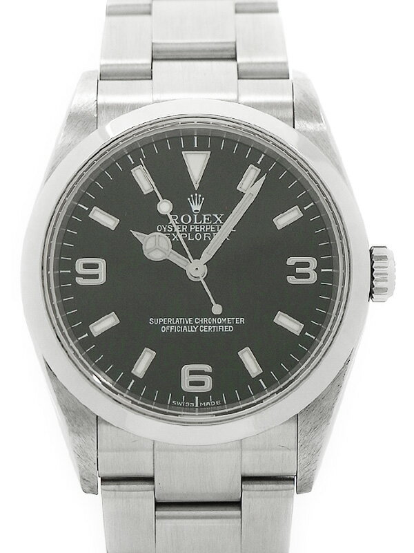 【ROLEX】ロレックス『エクスプローラー1』114270 Y番’02年頃製 メンズ 自動巻き b06w/h17A