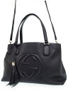 【GUCCI】【SOHO】グッチ『ソーホー ワーキングトート』308363 レディース 2WAYバッグ 1週間保証【中古】b06b/h17A