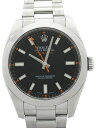 【ROLEX】ロレックス『ミルガウス』116400 M番’07年頃製 メンズ 自動巻き 12ヶ月保証【中古】b03w/h08A