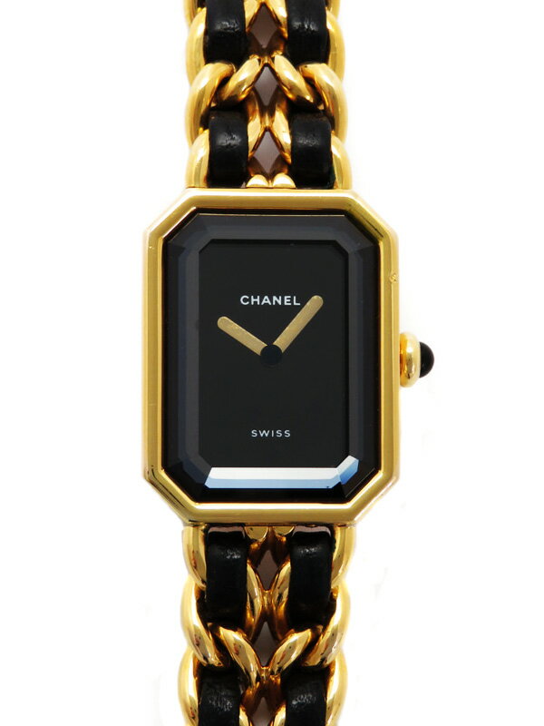 【CHANEL】シャネル『プルミエール Mサイズ』H0001 レディース クォーツ b03w/h21B