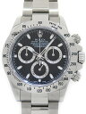 【ROLEX】【ニューバックル】【黒文字盤】ロレックス『コス...