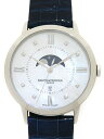 【BAUME&MERCIER】【美品】【'17年購入】ボームアンドメルシェ『クラシマ 8Pダイヤ』BMMOA10226 ボーイズ クォーツ 3ヶ月保証【中古】b06w/h17SA
