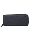 【LOUIS VUITTON】ルイヴィトン『モノグラム アンプラント ポルトフォイユ クレマンス』M60171 レディース ラウンドファスナー長財布 1週間保証【中古】b01b/h04A