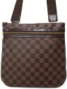 【LOUIS VUITTON】ルイヴィトン『ダミエ ポシェット ボスフォール』N51111 メンズ ショルダーバッグ 1週間保証【中古】b02b/h03B