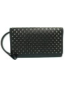 【Christian Louboutin】クリスチャンルブタン『マカロン スパイクウォレット』1165076 レディース 二つ折り長財布 1週間保証【中古】b01b/h08AB