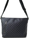 【LOUIS VUITTON】ルイヴィトン『ダミエ グラフィット ミックMM』N41106 メンズ ショルダーバッグ 1週間保証【中古】b01b/h02A