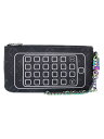 【LOUIS VUITTON×Fragment】【藤原ヒロシコラボ】ルイヴィトン『モノグラム エクリプス フラッシュ iphoneポーチ』M64433 アイフォンケース 1週間保証【中古】b01b/h17A