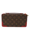 【LOUIS VUITTON】【クラッチバッグ】ルイヴィトン『モノグラム デイリー オーガナイザー』M61452 レディース トラベルケース 1週間保証【中古】b03b/h16A