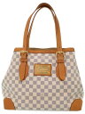【LOUIS VUITTON】ルイヴィトン『ダミエ アズール ハムステッドMM』N51206 レディース トートバッグ 1週間保証【中古】b06b/h04B