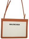 【BALENCIAGA】バレンシアガ『ネイビー ポシェット』339937 レディース ショルダーバッグ 1週間保証【中古】b03b/h16AB