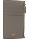 【CELINE】セリーヌ『コンパクト ジップド カードホルダー』10B683BEL レディース カードケース 1週間保証【中古】b03b/h15SA
