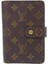 【LOUIS VUITTON】ルイヴィトン『モノグラム ポルト パピエ ジップ』M61207 レディース 二つ折り財布 1週間保証【中古】