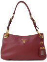 【PRADA】プラダ『レザー セミショルダーバッグ』BR4894 レディース 1週間保証【中古】