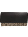【GUCCI】グッチ『GGスプリーム コンチネンタルウォレット』410100 レディース 二つ折り長財布 1週間保証【中古】