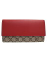 【GUCCI】グッチ『GGスプリーム コンチネンタルウォレット』410100 レディース 二つ折り長財布 1週間保証【中古】