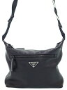 【PRADA】プラダ『レザー ショルダーバッグ』2VH078 メンズ 1週間保証【中古】