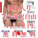 10P02Aug14【あす楽対応可】福袋★3枚入り福袋、カラー自由選択で1900円★レビューを書いてメール便送料無料★7種カラフル男性下着 、メンズブリーフパンツ【take-shop新企画】大人気のMODALモダール素材でまずご体験してください!