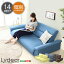【送料無料】【日時指定不可商品】ソファベッド【Lydear-リィディア-】(ロータイプ リクライニング 二人掛け セパレート)