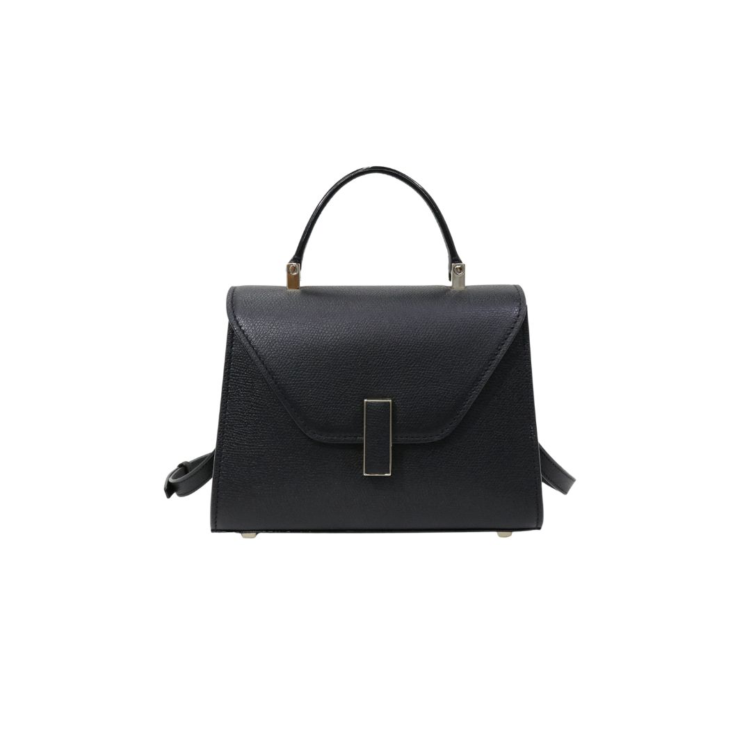 【完売御礼】Valextra ハンドバッグ WBES0022028 LOC99 NERO