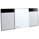 パナソニック コンパクトステレオシステム SC-HC320-W ホワイト